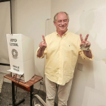 O fato aconteceu durante evento em Fortaleza, na noite deste domingo (Foto: Instagram)