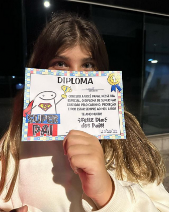 Cauã também fez outra revelação sobre a filha (Foto: Instagram)