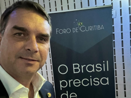 “Abin paralela”: Flávio Bolsonaro diz que a vítima foi ele. (Foto: Instagram)