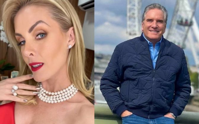 Empresa de Ana Hickmann contrata Roberto Justus em meio à briga por dívida na Justiça. (Foto: Instagram - Montagem)