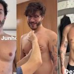 Eliezer, marido de Viih Tube, mostrou a mudança do físico aos milhares de seguidores, após uma lipoaspiração que se submeteu em agosto. (Foto: Instagram)