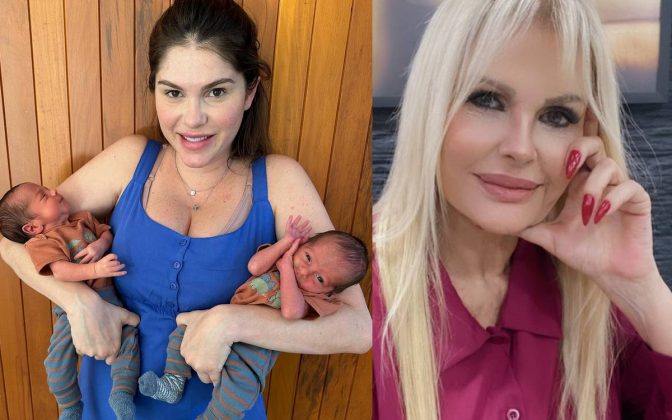 Bárbara Evans revela motivo de Monique Evans não ter conhecido os netos. (Foto: Instagram - Montagem)