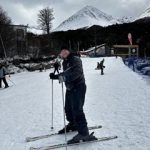 Lemão fazendo ski. (Foto: Instagram)