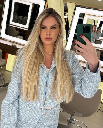 Bárbara Evans revela sangramento na parte íntima após nascimento dos gêmeos. (Foto: Instagram)