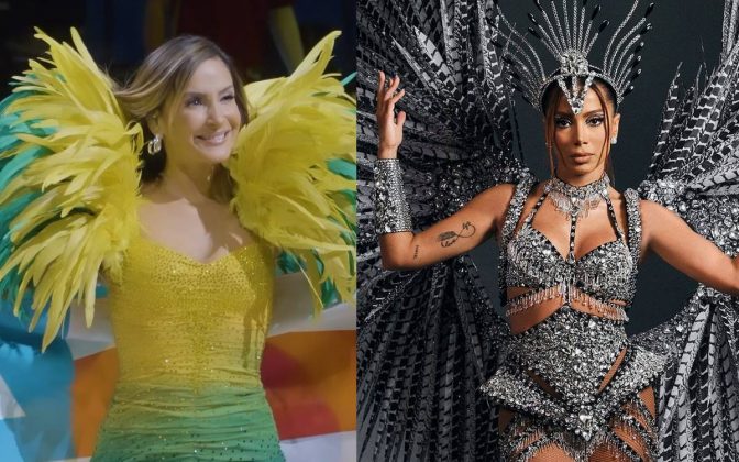 Claudia Leitte desabafa após ser atacada com objeto por fã de Anitta em show. (Fotos: Instagram)