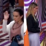 Wanessa Camargo tenta matar mosquito e Yasmin Brunet repreende: "Não, vegana". (Foto: Globoplay)