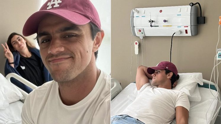 Felipe Simas é hospitalizado no Rio de Janeiro após perda momentânea de visão (Foto: Instagram)