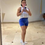 Kéfera compartilha preparação para a academia e brinca: "Discípula de Gracyanne"(Foto: Instagram)