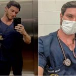 Estudante de medicina, ex-BBB Lucas Bissoli comemora primeiro plantão de 12 horas. (Foto Instagram)