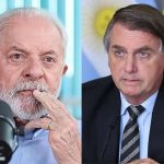 Lula afirma que eleição em São Paulo será disputa entre ele e Bolsonaro. (Fotos: Agência Brasil - Montagem)