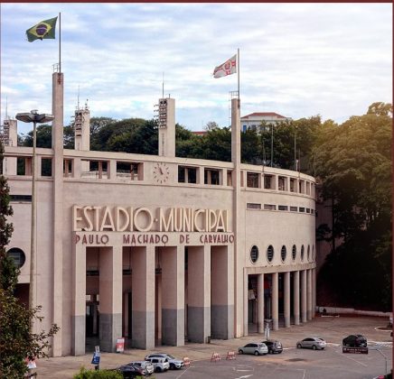 Por R$ 1 bilhão estádio passa a se chamar Mercado Livre Pacaembu. (Foto Instagram)