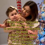 Viih Tube usou as redes sociais e explicou a razão de ter passado a virada do ano dormindo com a filha, Lua. (Foto: Instagram)