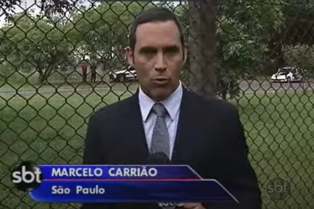 Marcelo Carrião iniciou sua carreira nas telinhas em 1993, e prestou serviços ao SBT entre 2012 e 2018. (Foto: YouTube)