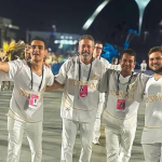 Lira e outros políticos ligados a Maceió prestigiaram o desfile. (Foto: Instagram)