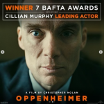 Arte divulgando Cillian Murphy como melhor ator no instagram oficial do filme. (Foto: Instagram)