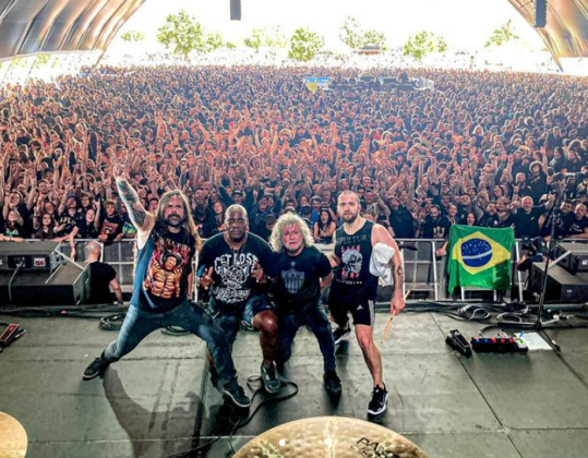 Sepultura é a maior banda de heavy metal do Brasil, reconhecida mundialmente. (Foto: Instagram)