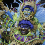 Fantasia do desfile da Beija-Flor pelo carnaval 2024. (Foto: Instagram)