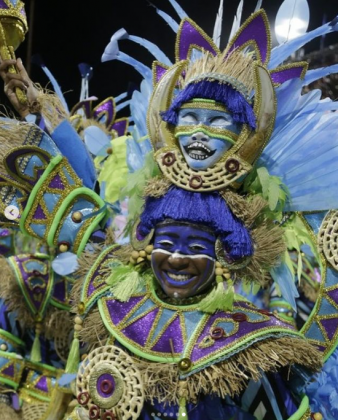 Fantasia do desfile da Beija-Flor pelo carnaval 2024. (Foto: Instagram)