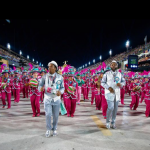 De verde e rosa a escola é uma das mais tradicionais do carnaval do Rio. (Foto: Instagram)