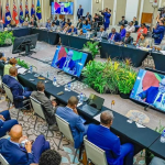 Presidente da República, Luiz Inácio Lula da Silva, participa de evento com Chefes de Governo da Comunidade do Caribe - CARICOM, em Georgetown, Guiana. (Foto: Ricardo Stuckert/PR)