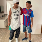 Luva e Ronaldinho em encontro. (Foto: Instagram)