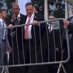 Lula e Barroso retiraram a grade de proteção do STF. (Foto: reprodução vídeo Instagram)