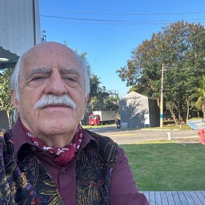 "Tenho 58 anos de Globo, mais de 50 novelas, já estou acostumado a ser recebido de forma carinhosa, como as pessoas recebem a gente." (Foto Instagram)