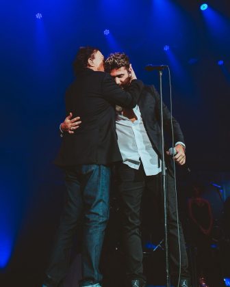 No último sábado (03), Fábio Jr. surpreendeu os que estavam presentes em seu show que fez no Espaço Unimed, em São Paulo (Foto: Instagram)