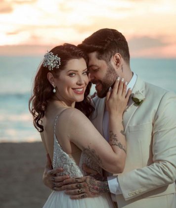 Em dezembro de 2023 o casal se casou pela terceira vez. (Foto: Instagram)