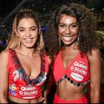 Nos camarotes de carnaval, mostraram beleza juntas, até então, como amigas (Foto: Instagram)