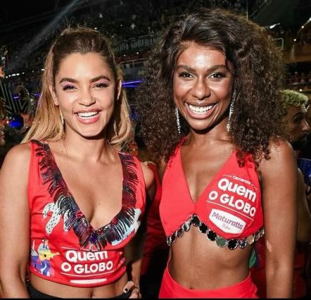 Nos camarotes de carnaval, mostraram beleza juntas, até então, como amigas (Foto: Instagram)