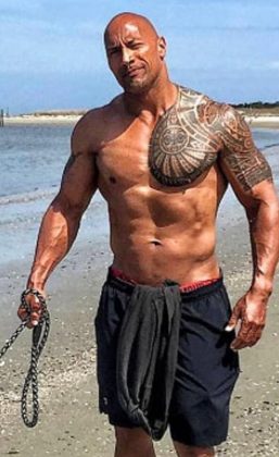 "The Rock" é o apelido de Dwayne Douglas Johnson, um ator, produtor e ex-lutador profissional americano. (Foto: Instagram)