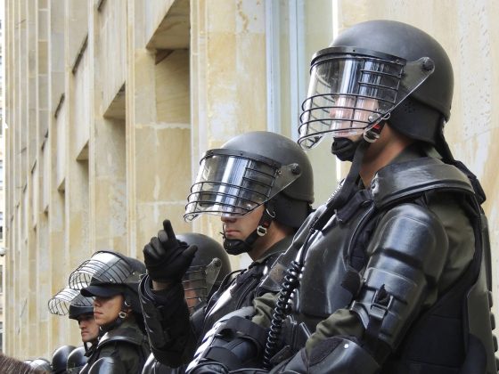 No sábado (3/2), por volta das 11h, policiais do 3º Batalhão de Choque realizavam rondas em Santos. (Foto Pexels)