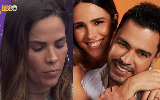 BBB 24: Wanessa teme ser 'rejeitada' por Zezé Di Camargo com possível cancelamento. (Fotos: Globoplay/Instagram)