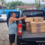 A ação foi realizada no domingo de Páscoa, dia 31 de março. (Foto: Instagram)