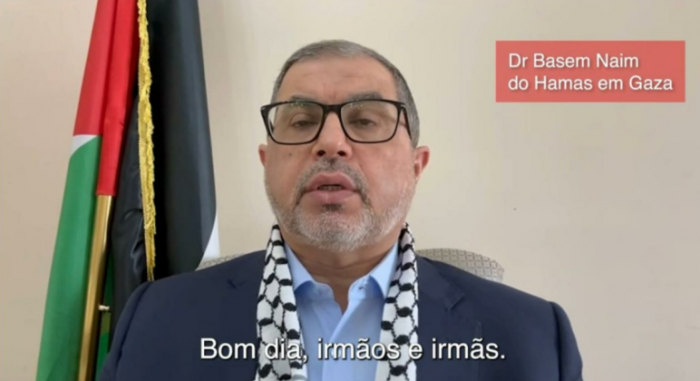 Basem Naim, representante do Hamas, expressou esperança de que a Palestina seja livre em breve. (Foto: Instagram)