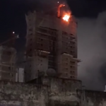 Bombeiros atuam para garantir segurança dos moradores. (Foto: Instagram)