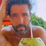 Sandro Pedroso estreou na TV na novela "Fina Estampa". (Foto: Instagram)