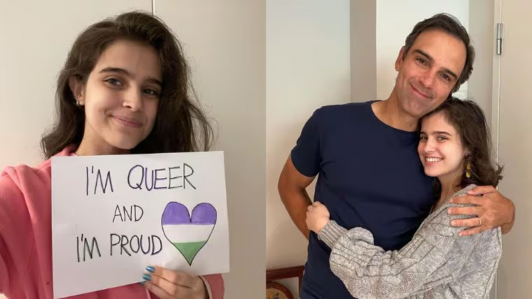 Pai de jovem queer, Tadeu Schmidt defende diversidade: “Errado é ser hétero e ter várias amantes” (Foto: Instagram)
