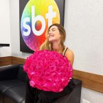 Virginia faz seu primeiro dia de gravação do seu novo programa no SBT (Foto: Instagram)