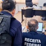 A ação é uma operação da divisão de vigilância da Receita Federal. (Fonte: Instagram)