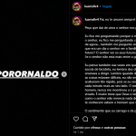 Via Instagram, o filho da vítima se pronunciou pedindo justiça. (Fonte: Instagram)