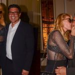 Ana Hickmann é prestigiada por Edu Guedes em evento. (Foto: montagem Instagram)