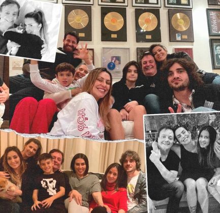 Fábio Jr. publica fotos raras com os cinco filhos e se declara: “Amo vocês muitão” (Foto: Instagram)