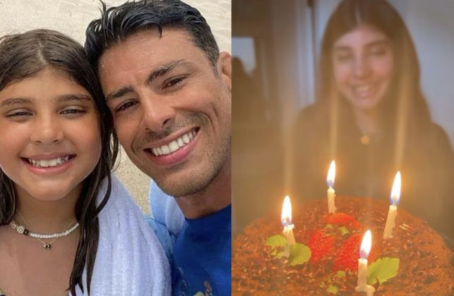 Sofia, filha de Cauã Reymond, recebe surpresa de aniversário: “Papai desafina com amor” (Foto: Instagram)