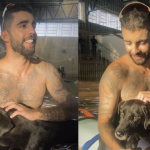 Pedro Scooby adota cachorro que resgatou no Rio Grande do Sul: "Tive uma conexão" (Foto: Instagram)