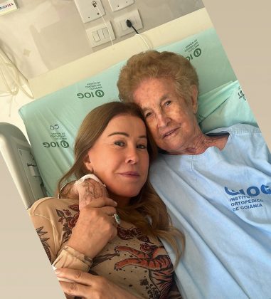 Zilu Camargo celebra alta da mãe, que estava internada com pneumonia: "Obrigada a todos pelas orações" (Foto: Instagram)