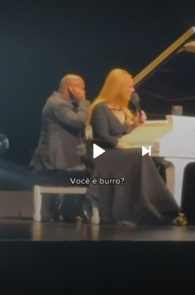 Fã grita "Pride sucks" durante apresentação de Adele. (Foto: Instagram)