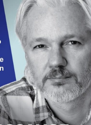 Assange foi solto de uma prisão em Londres. (Foto: Instagram)
