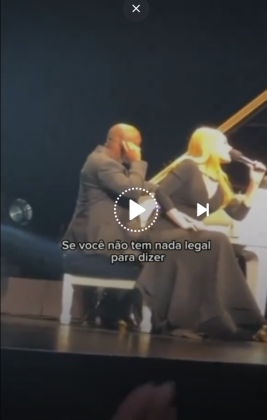 Adele discute com fã homofóbico em show em Las Vegas. (Foto: Instagram)